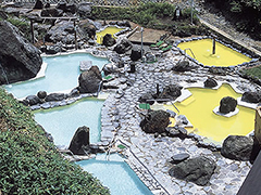 群馬県吾妻郡嬬恋村万座温泉